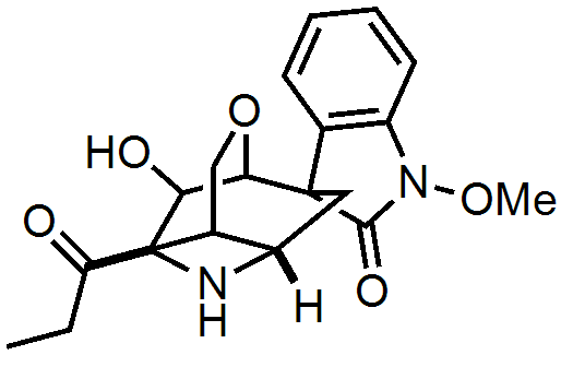Enlarged view: Gelsemoxonine